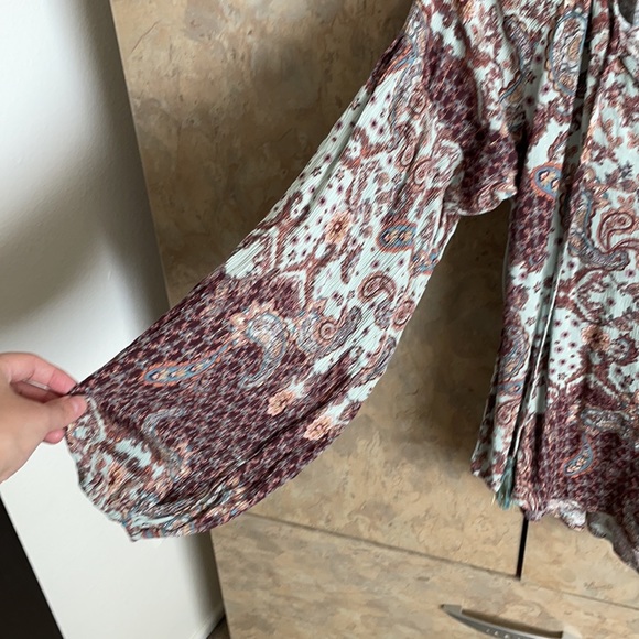 Willow root western blouse M - Picture 2 of 2